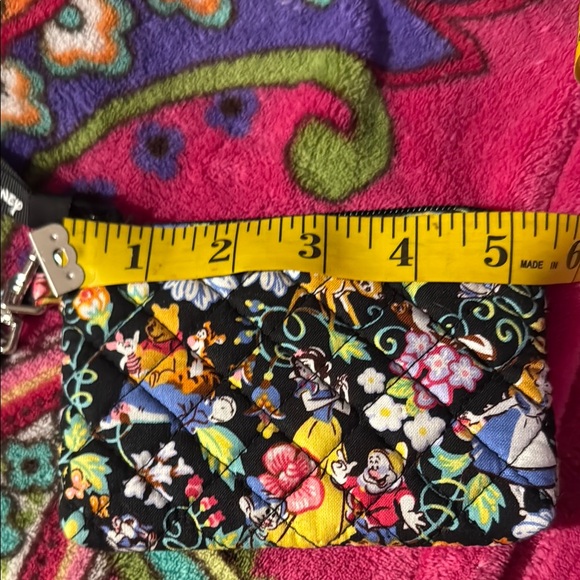 Disney Vera Bradley Floral Patterned Wristlet - Picture 2 of 4